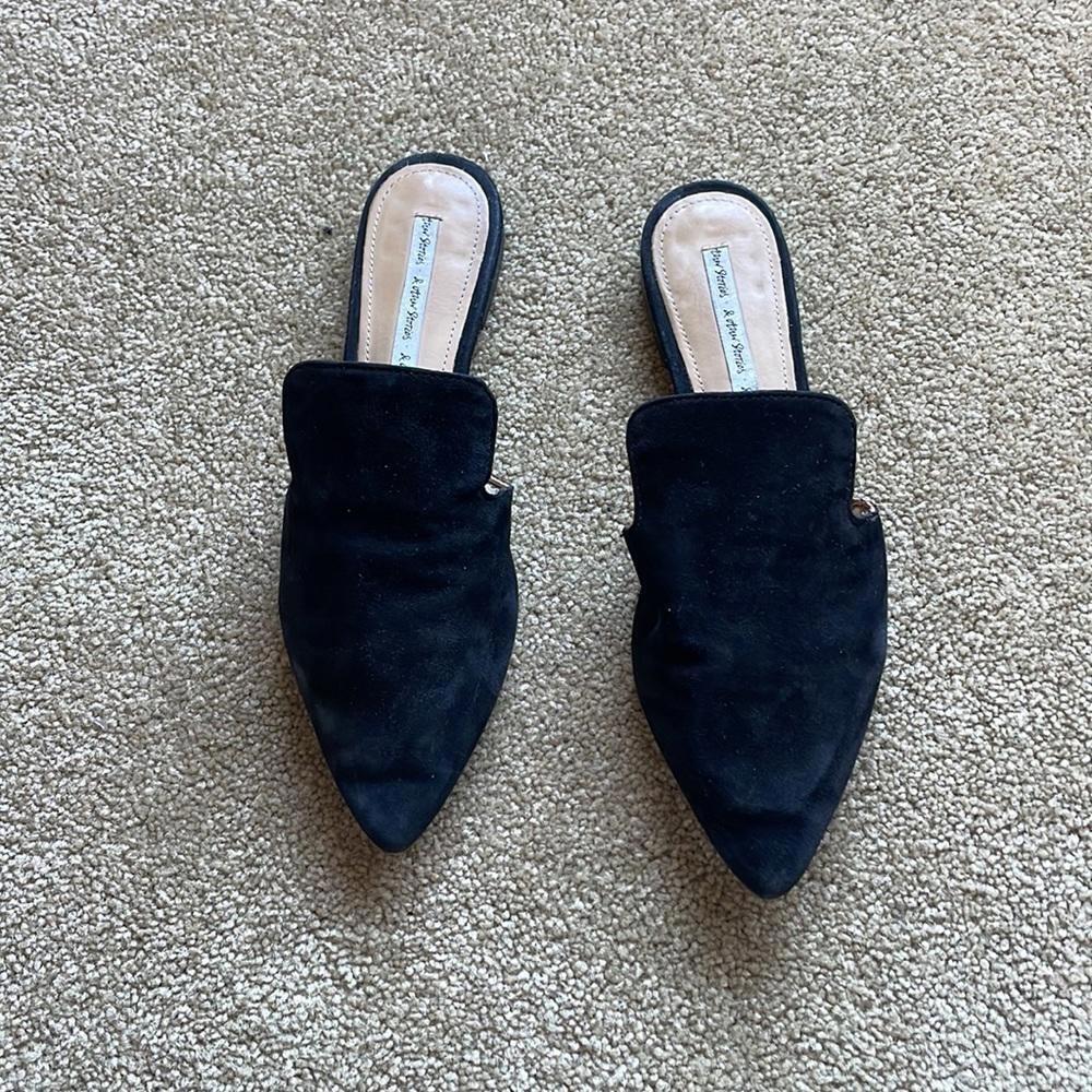 & Other Stories Black Loafer Mules 7 - Picture 2 of 6